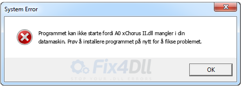 A0 xChorus II.dll mangler