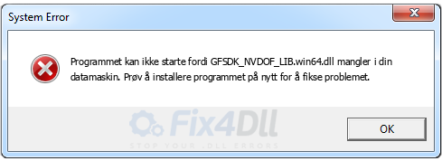 GFSDK_NVDOF_LIB.win64.dll mangler