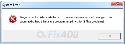 fhuxpresentation.resources.dll mangler